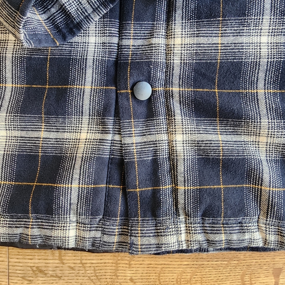 Rugged Elements Utility Jacket Men Size XL Plaid Camping Cotton Blend - Picture 3 of 16